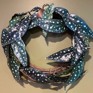 3/$15 Begonia wreath